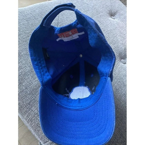 Disney Parks Marvel Avengers Campus Spiderman WEB Blue Hat Cap Adult Size - Picture 7 of 7